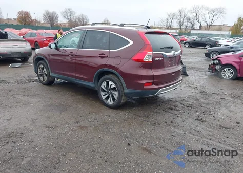2015 Honda Cr-V Touring from USA, damaged, VIN 5J6RM4H96FL026013